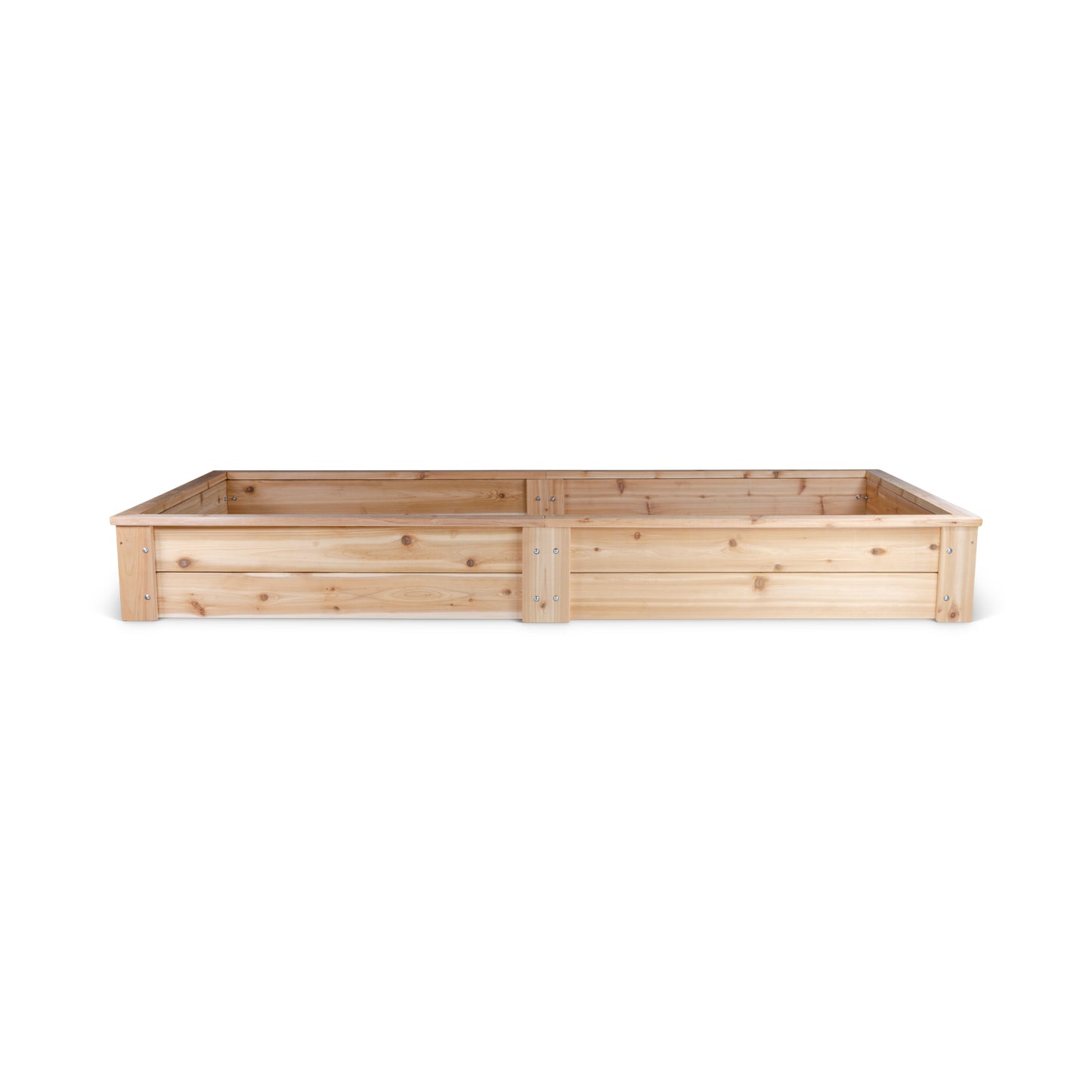 Cedar Raised Garden Bed With Trim Kit - 4' x 8' x 11"