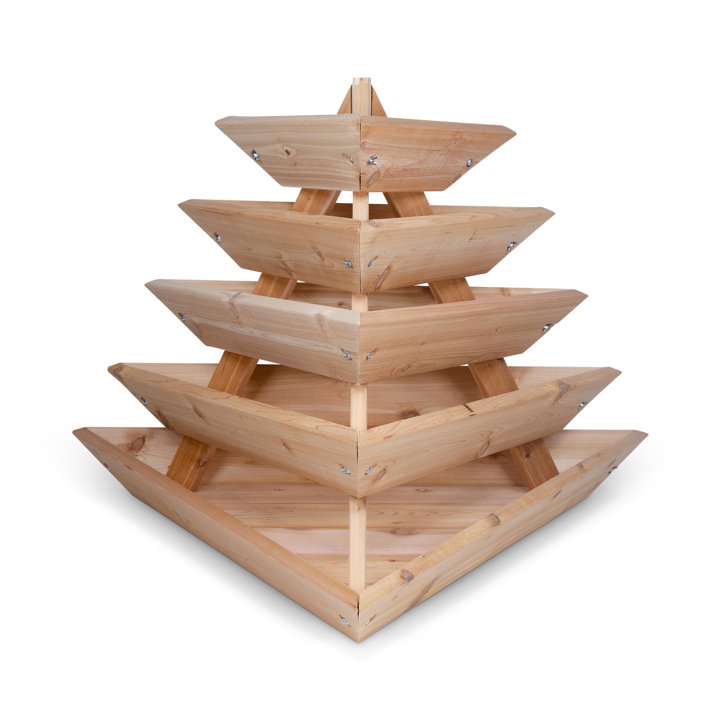 5 Level Triolife Cedar Plant Pyramid