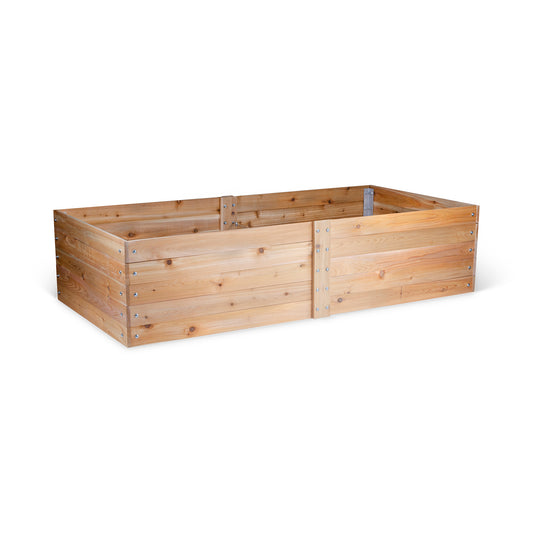 Cedar Raised Garden Bed - 3' x 6' x 17.5"