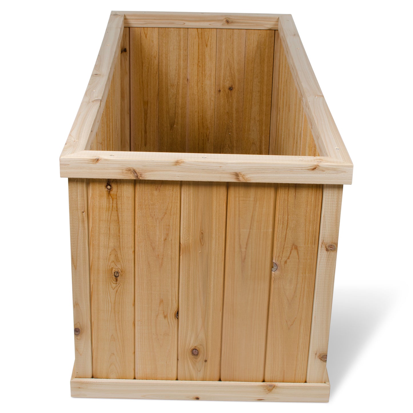 Premium Cedar Rectangular Patio Planter - 47" x 19" x 19"
