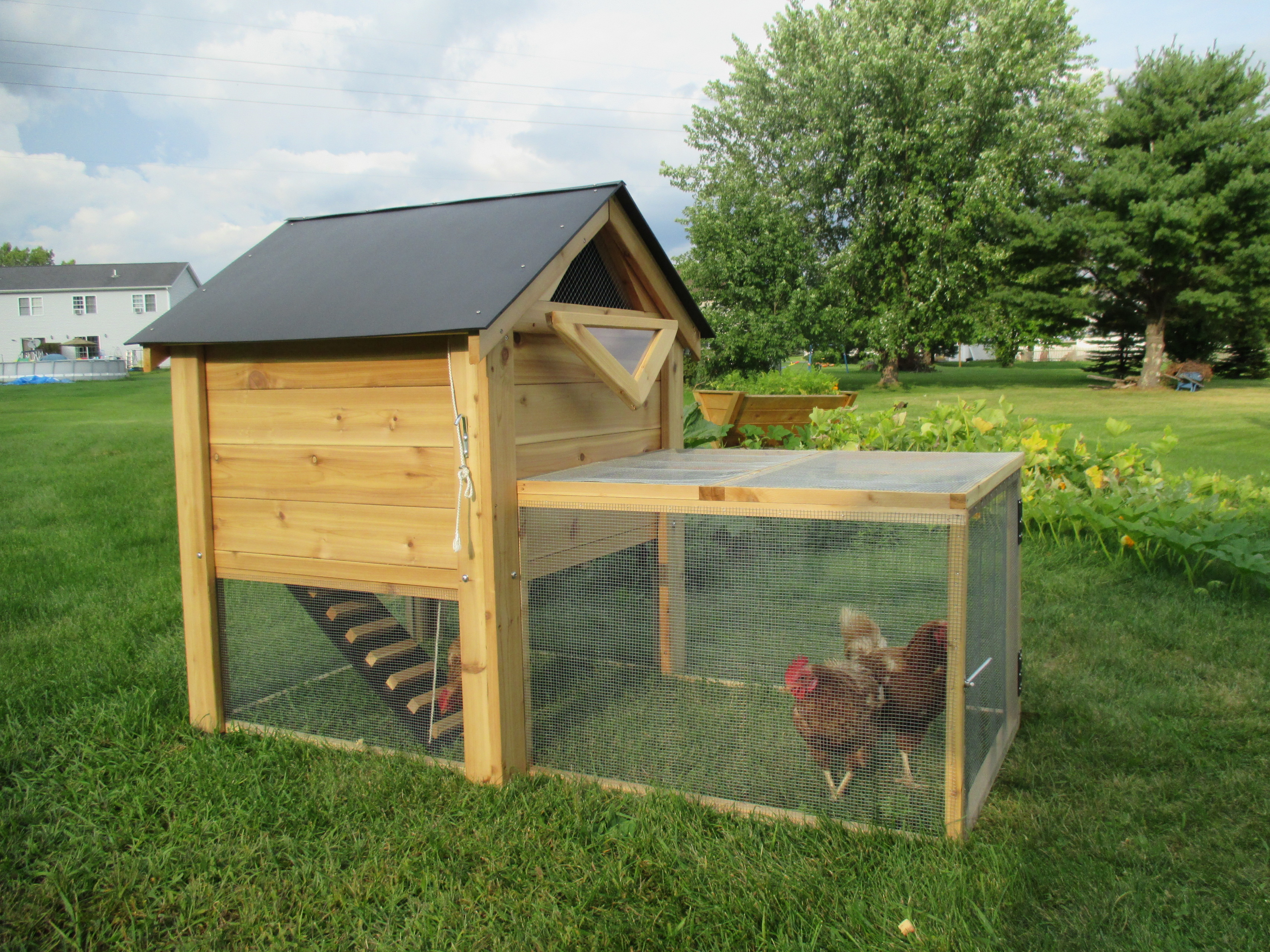 The Ultimate Backyard Chicken Coop With Run By Infinite Cedar
