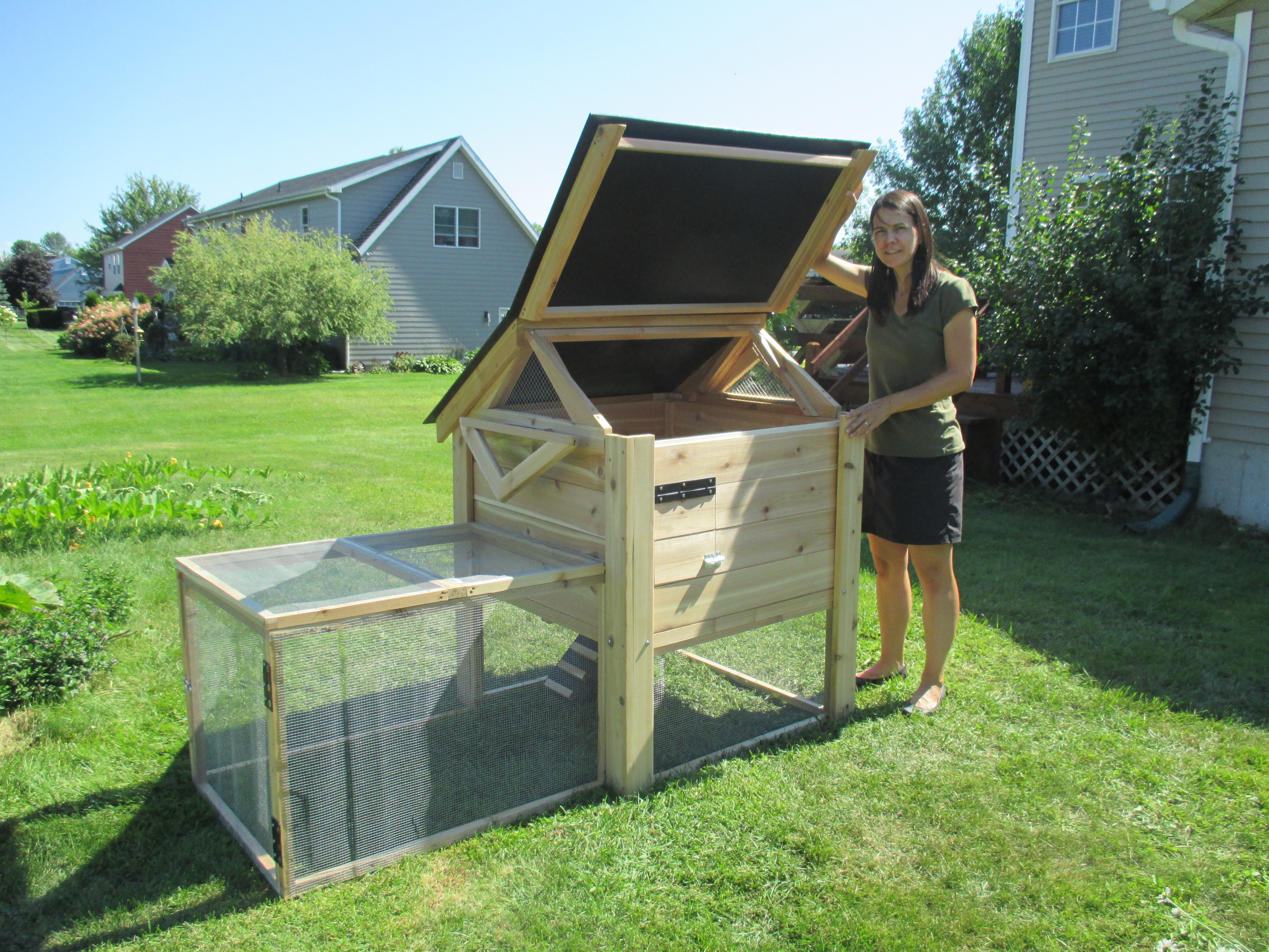 The Ultimate Backyard Chicken Coop with Run by Infinite Cedar