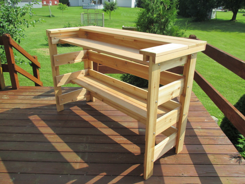 Patio Bar By Infinite Cedar, How To Build An Outdoor Deck Bar